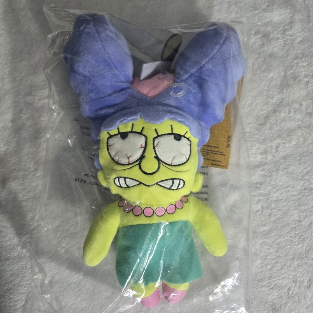 Simpsons Phunny Zombie Marge Plush by Kidrobot From 2016